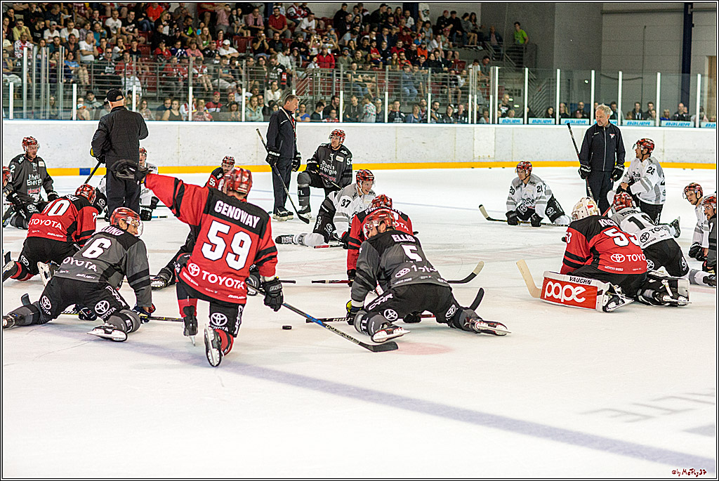 1. offizielles Training der Koelner Haie, 05.08.2018